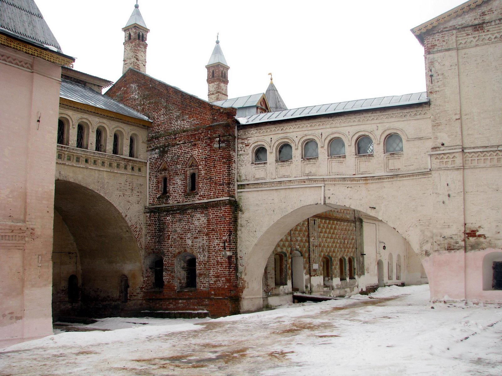 Monastère de la ville de Rostov située à 3h00 de train de Moscou.