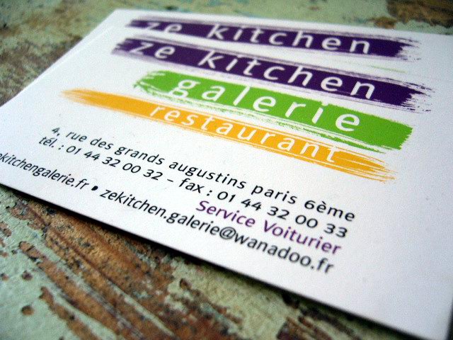 Carte ze kitchen gallery