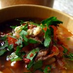 Bouillon de queue de boeuf au paprika fumé
