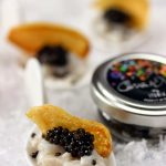 Tartare de noix de Saint-Jacques au caviar de noël