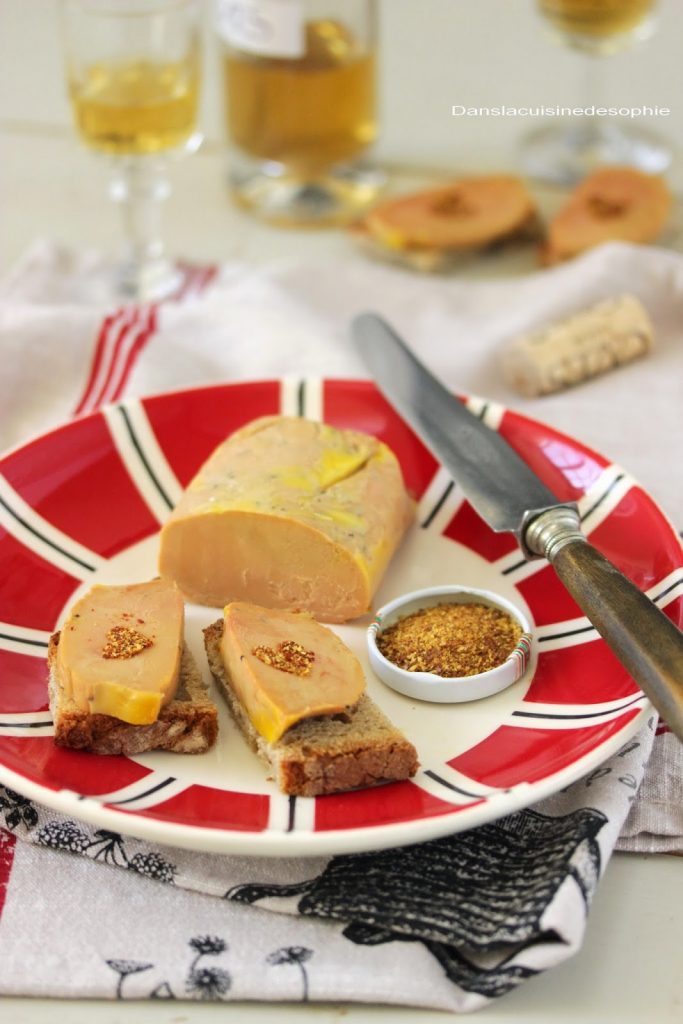 Foie gras au piment d'Espelette pour la Saint-Valentin