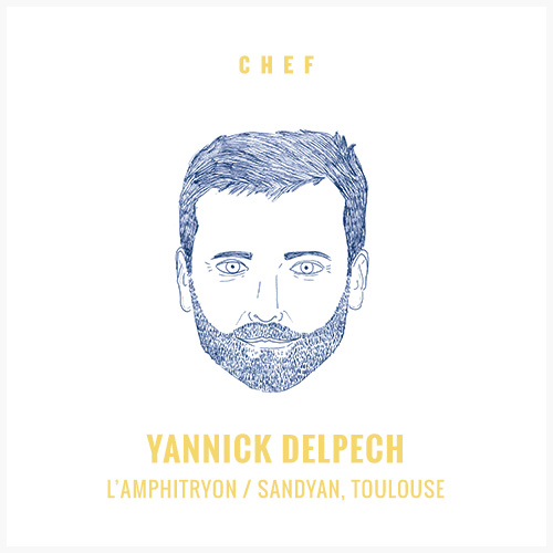 Yannick Delpech chef de l'Amphitryon