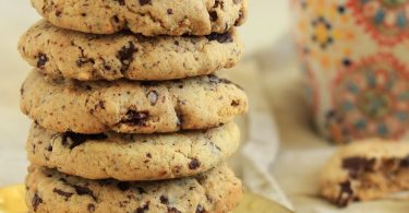 Cookies amandes, chocolat et pistaches