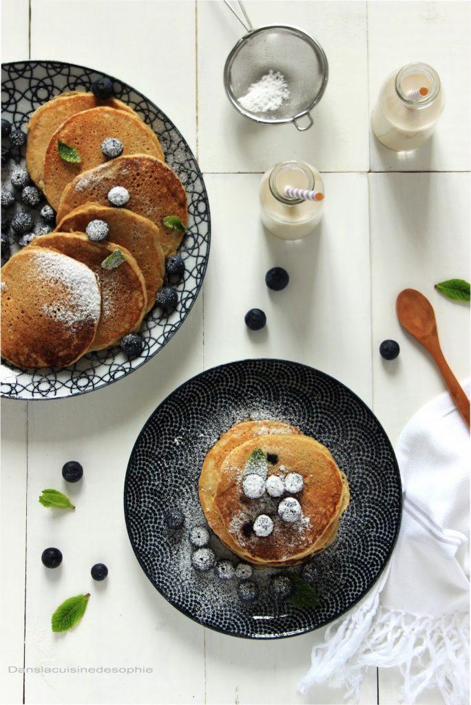 Les pancakes fluffy d'Ophélie Kitchen book