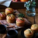 Muffins sains aux pommes et farine de shorgo
