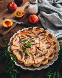 Clafoutis aux nectarines