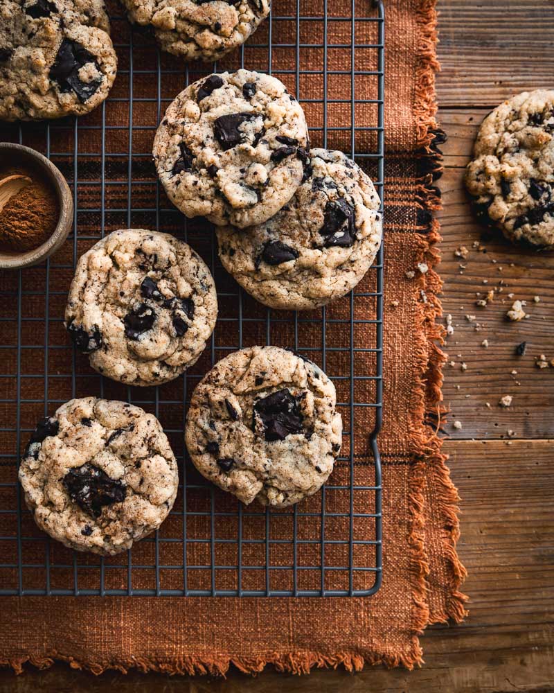 Cookies cannelle et chocolat