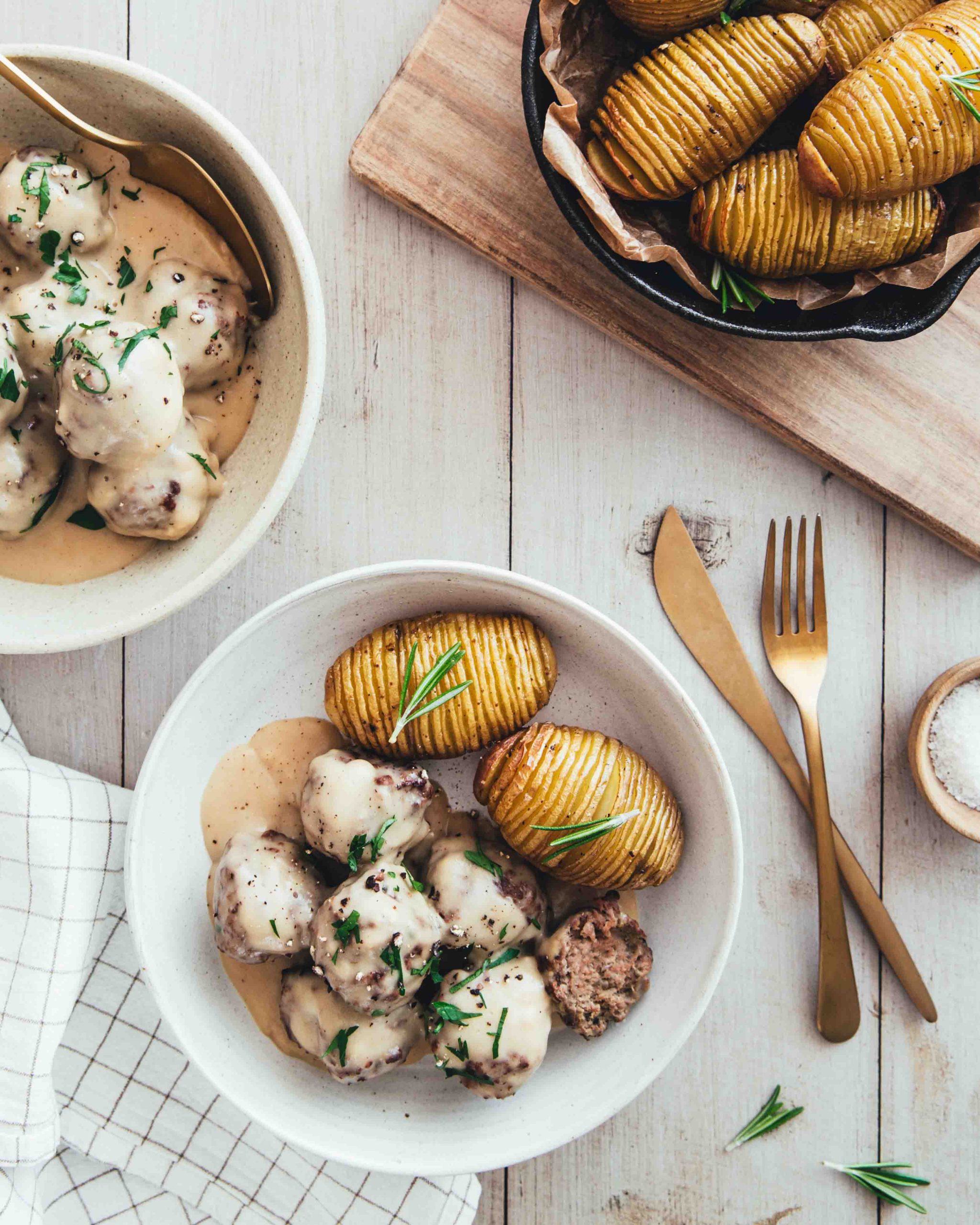 Boulettes de chevreuil à la suédoise