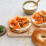 Bagel au saumon gravlax maison