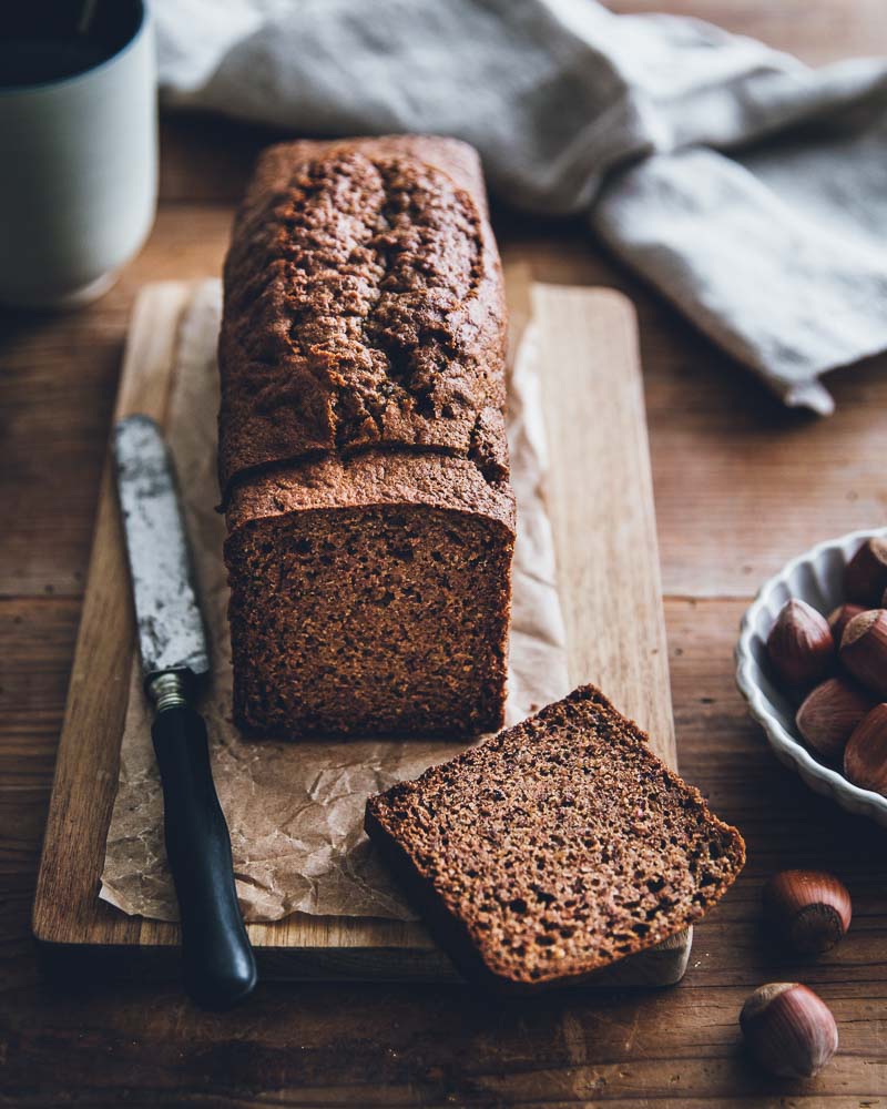 Cake aux noisettes IG bas