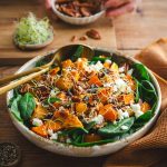 Salade de patate douce et potimarron rôtis à l'Air Fryer