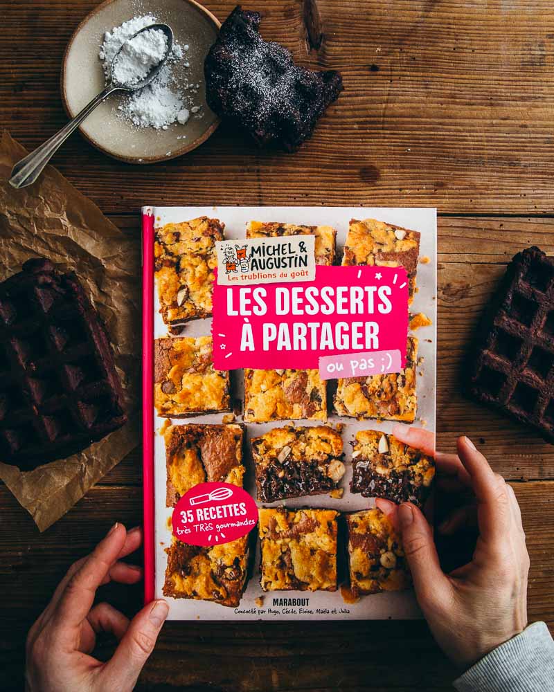 Livre de Michel et Augustin aux éditions Marabout : les desserts à partager ou pas aux éditions Marabout