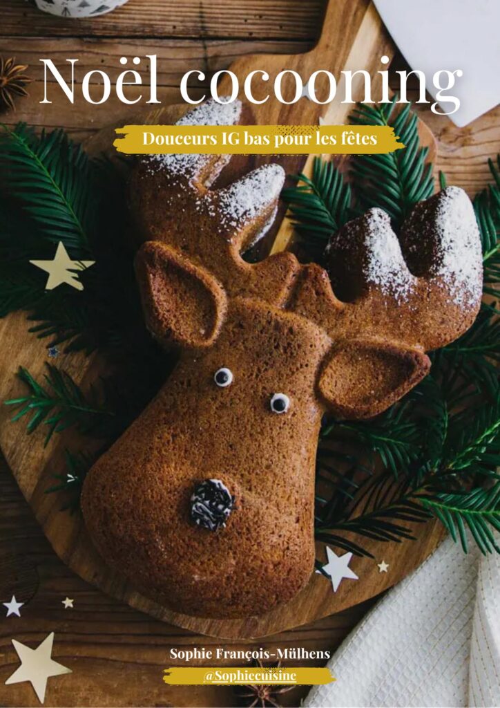 Couverture de l'ebook Noël cocooning - douceurs ig bas pour les fêtes