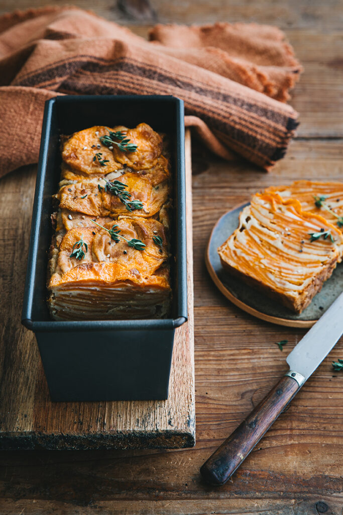 Recette ig bas d'hiver : invisible à la patate douce. Un plat cocooning pour le déjeuner ou le dîner.