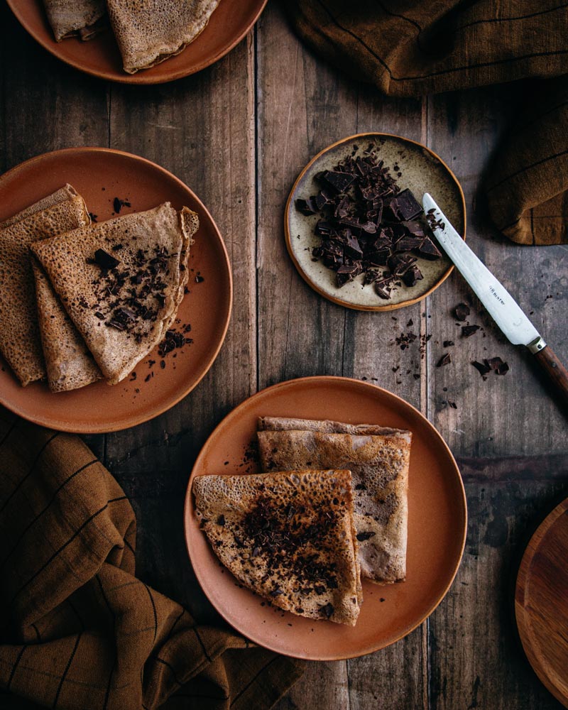 Crêpes au sarrasin ig bas