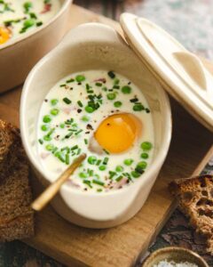 Oeuf cocotte au four
